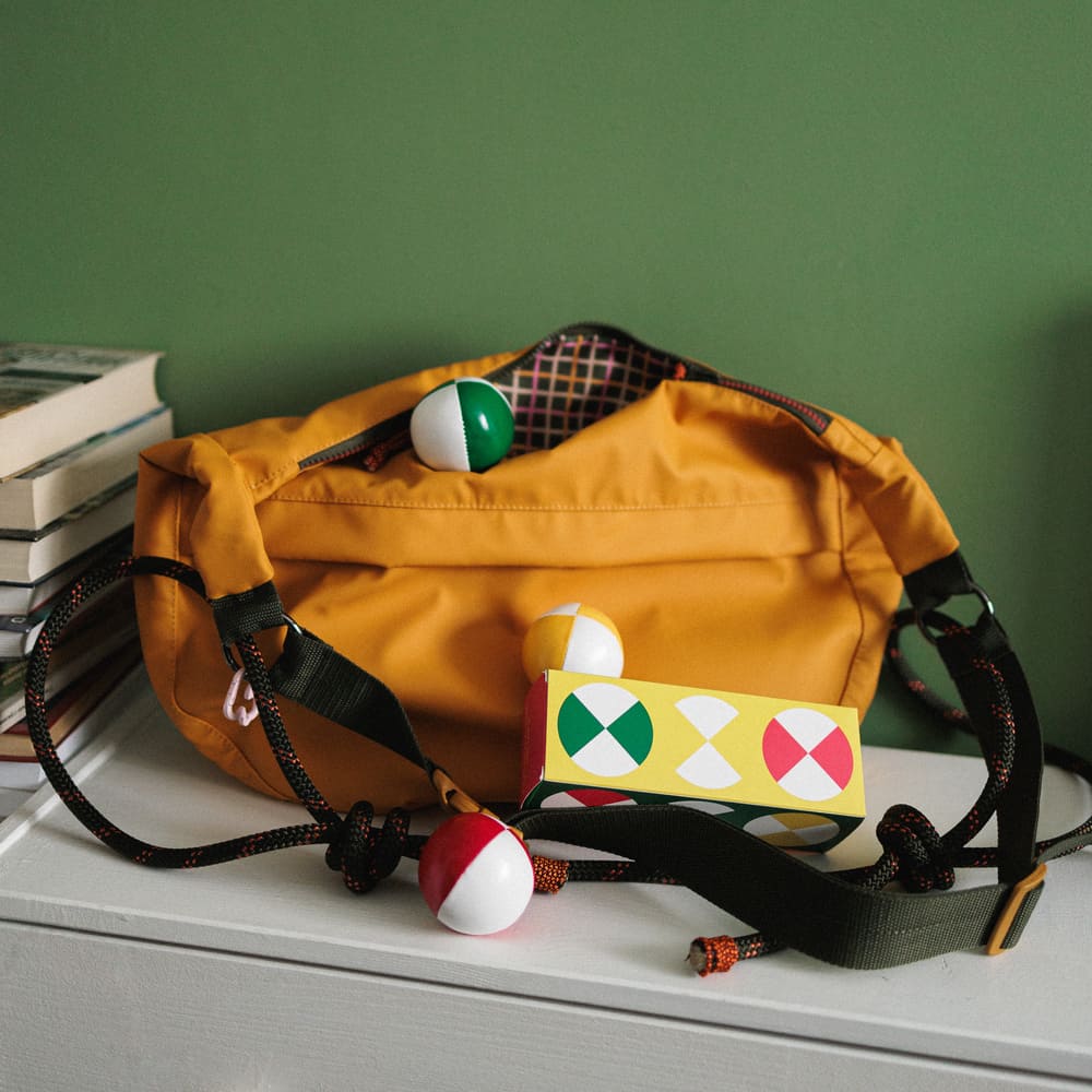 Сумка Friend Function ИЗИ горчичная прорезиненная