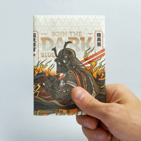 Обложка для паспорта из тайвека New Wallet New Darkside