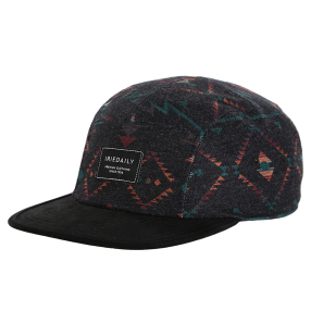 Кепка Iriedaily Santania 5 Panel Cap Black Melange