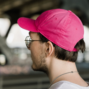 Кепка Carhartt WIP Madison Logo Magenta/White