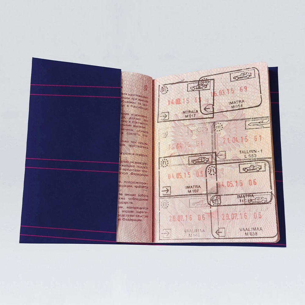 Обложка для паспорта из тайвека New Wallet Tokyo - фото 3