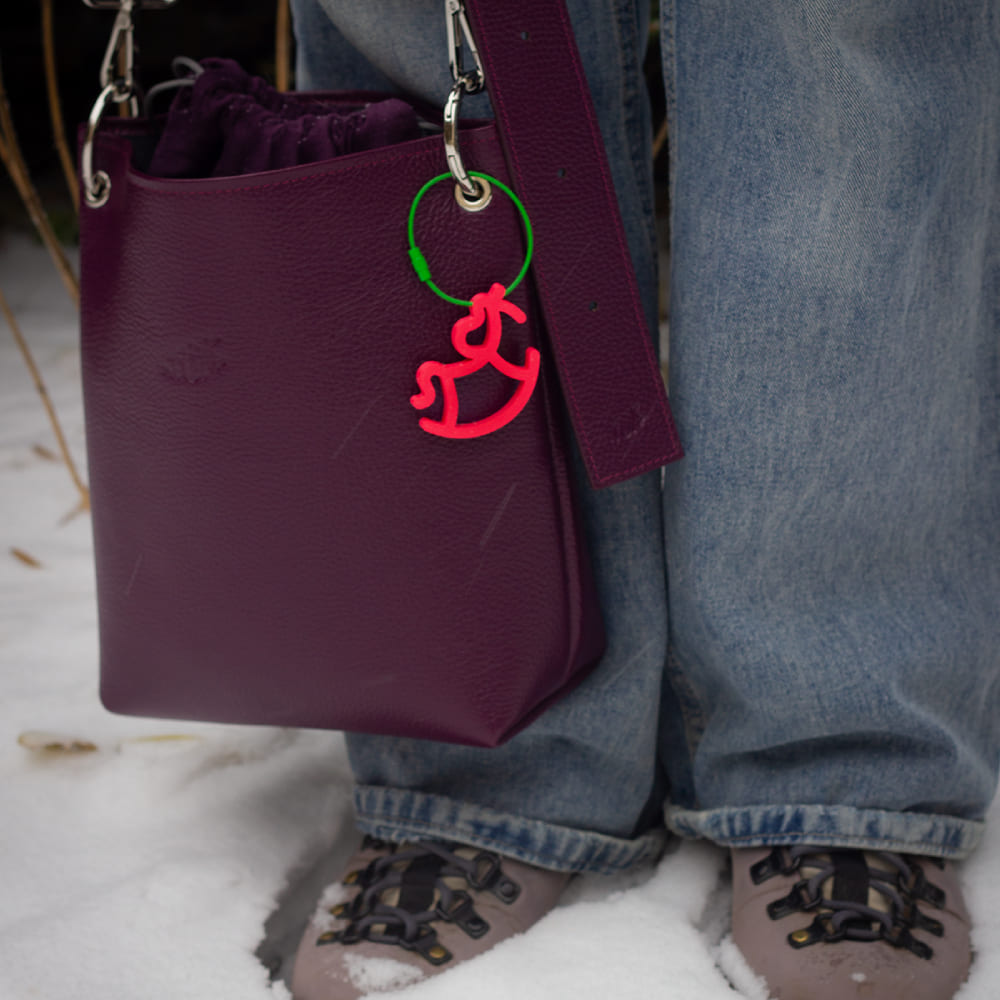 Брелок-обвес Две Ща Красная лошадка - фото 6