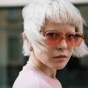 Очки WhiteLab Jazz monger Clear pink / Pink