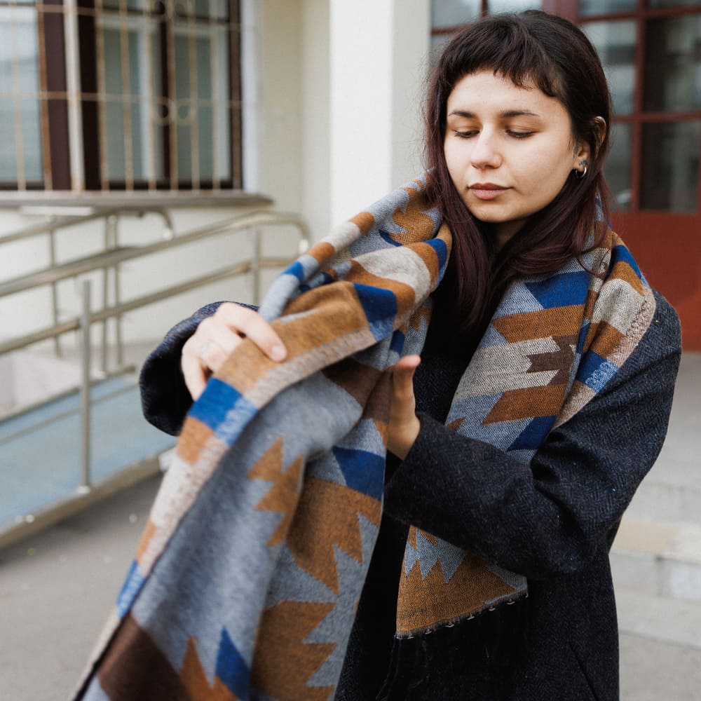 Непальский шарф Адхикари - фото 7