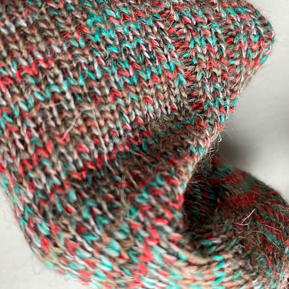 Шерстяные носки Friend Function красно-зеленые - фото 7