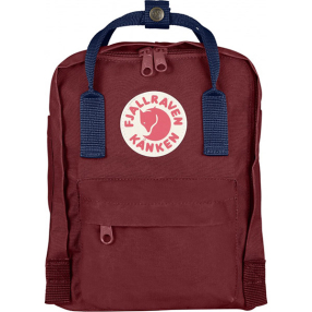 Рюкзак Fjallraven Kanken MINI Ox Red-Royal Blue (326-540)