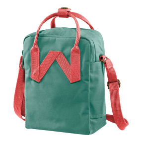 Сумка Fjallraven Kanken Sling Frost Green-Peach Pink (664-319)