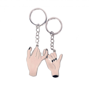 Пара брелоков на ключи Helio Ferretti PINKY PROMISE KEYCHAIN PAIR