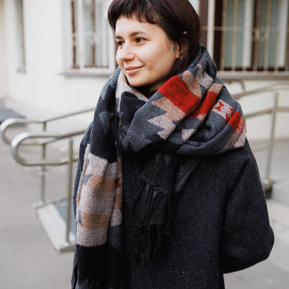 Непальский шарф Сурендра - фото 4