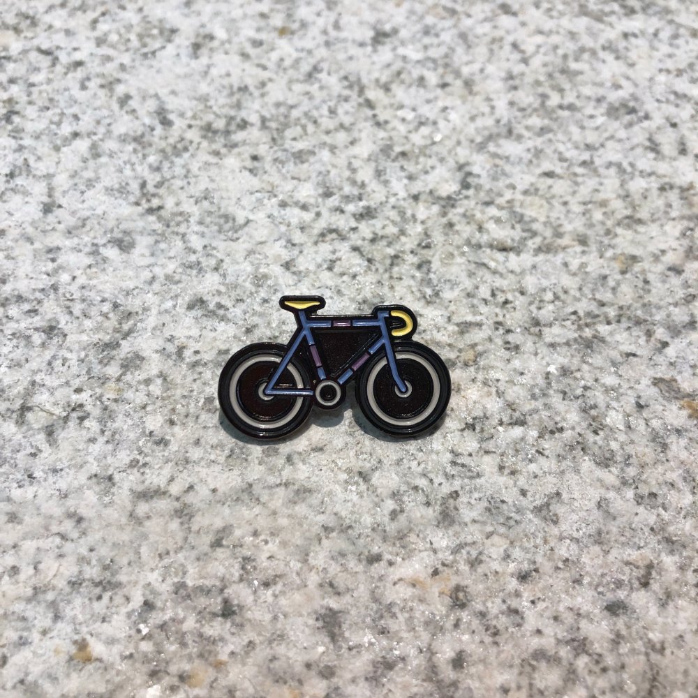 Значок Friend Function Велосипед синий - фото 3