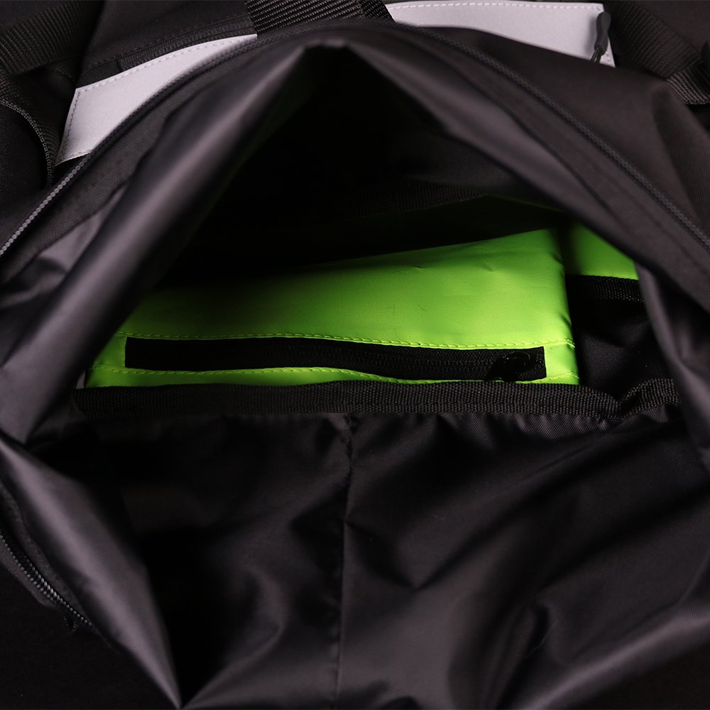 Рюкзак GO Technic Rolltop M черный - фото 8