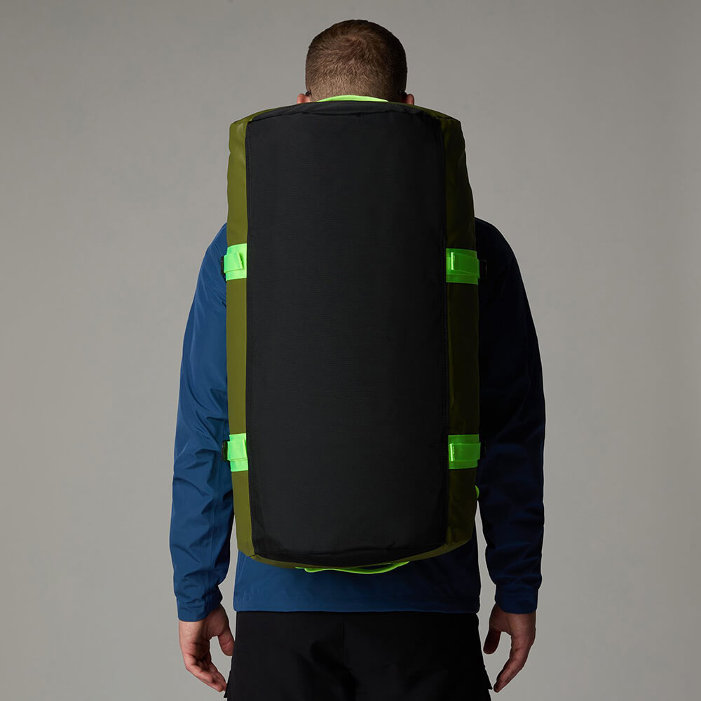 Сумка The North Face Base Camp Duffel M Forest Olive / Safety Green - фото 3