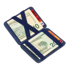 Волшебный кошелек Hunterson Magic Wallets синий бумажник водителя бвл5л 7 black натуральная кожа nissan в коробке автостоп