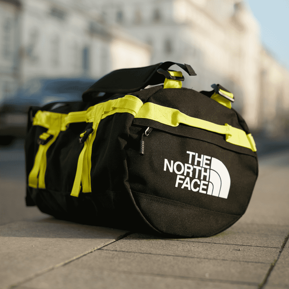 North face shop duffel s black