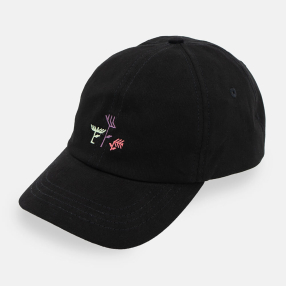 Кепка Меч Dad Cap Wild Flowers Black