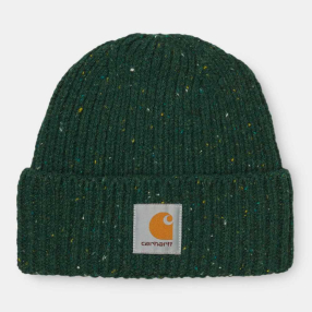 Шапка Carhartt WIP Anglistic Beanie - Bottle Green Heather