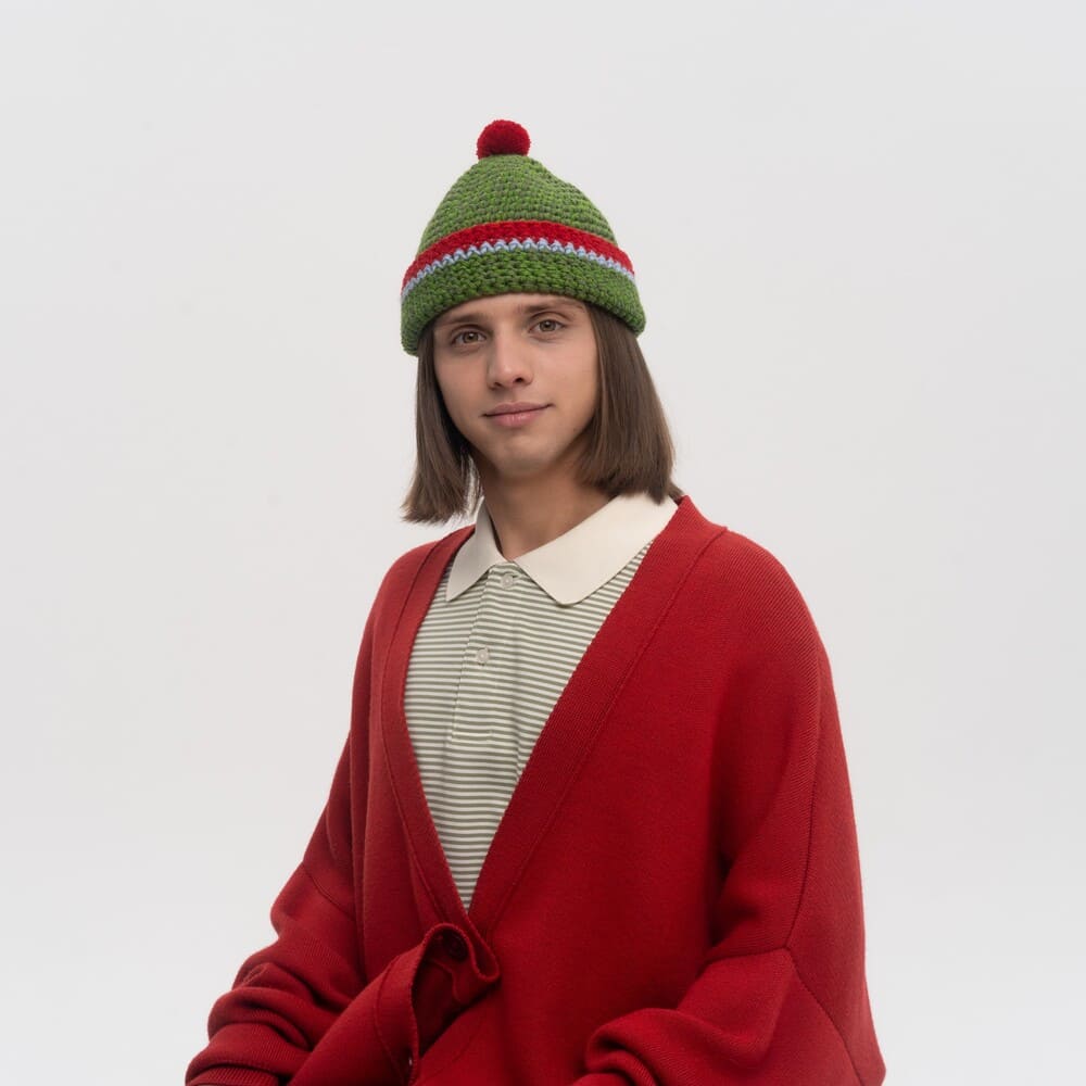 Шапка CHECK YA HEAD зеленая 2510/162 - фото 2