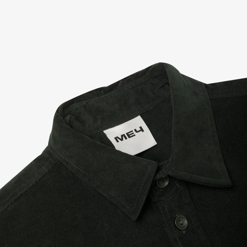 Рубашка МЕЧ MICRO CORD SHIRT Dark Green - фото 10
