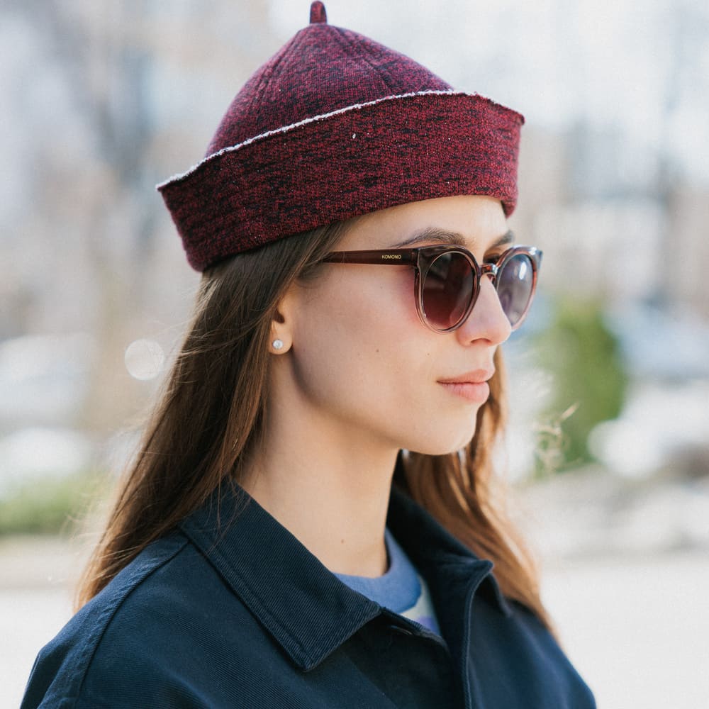 Морячка CHECK YA HEAD бордовая Т2214/28