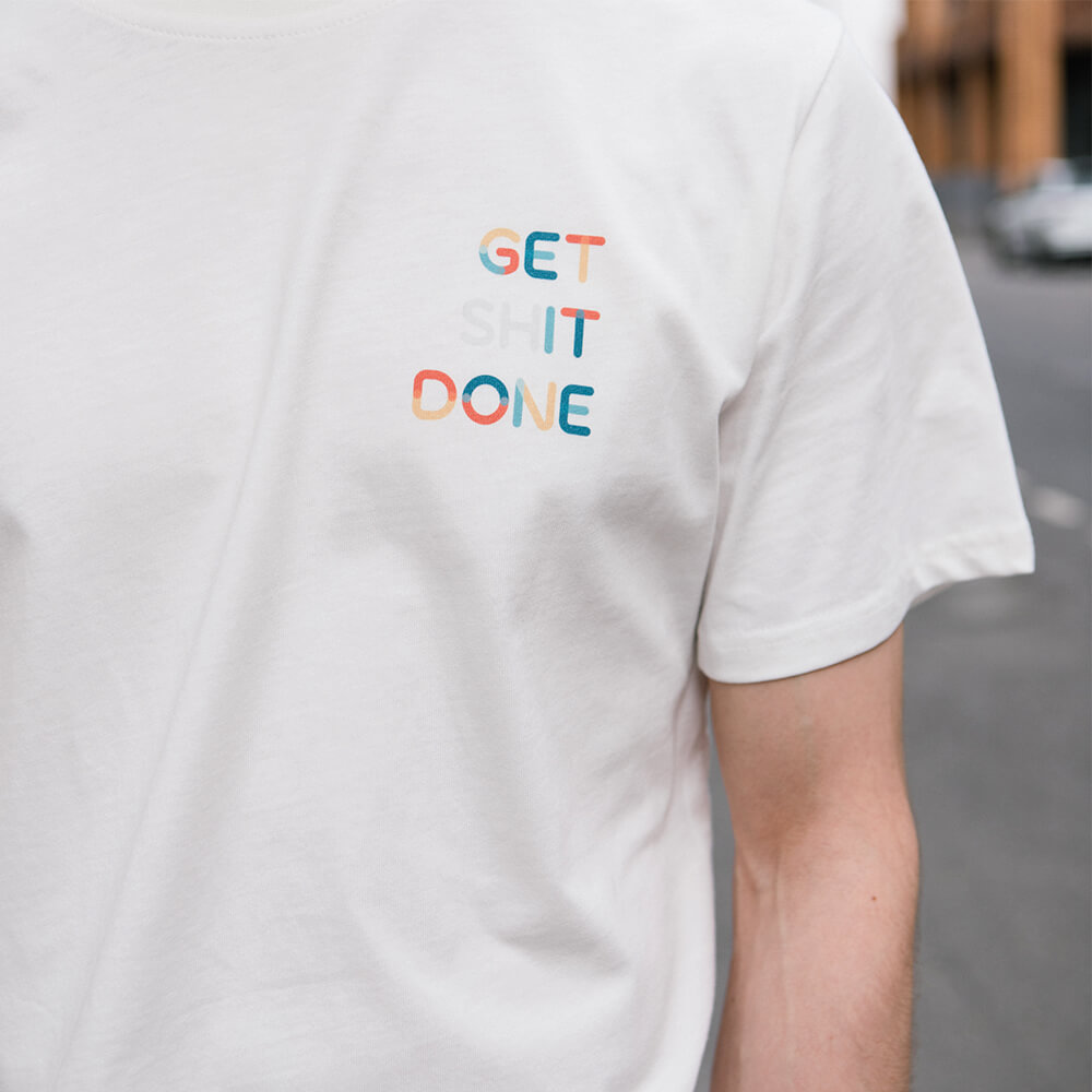 Футболка Friend Function Get It Done белая