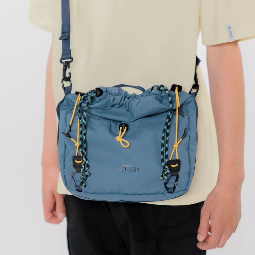 Кроссбоди сумка ELLIKER Nidder Roll Top 6L Steel Blue