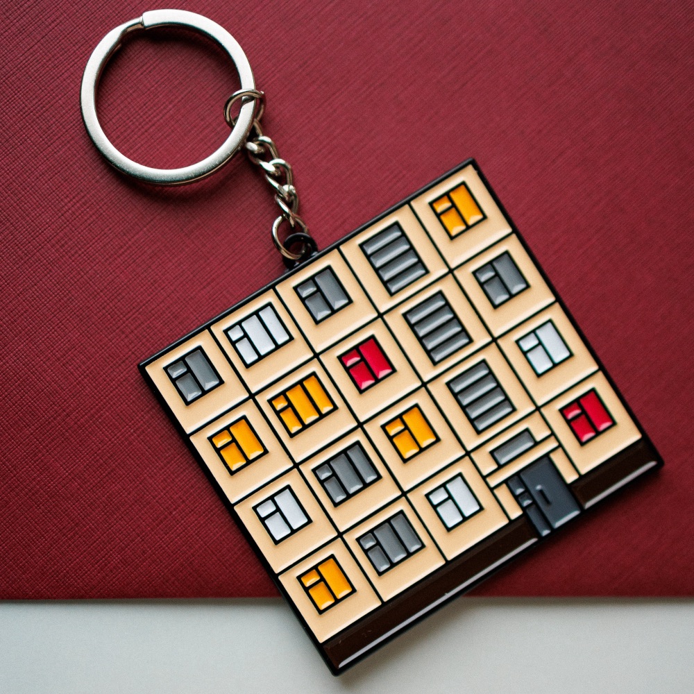 Брелок металлический FRIEND FUNCTION Панелька - фото 1