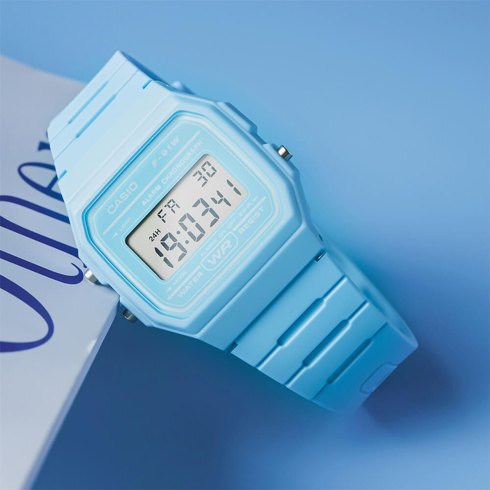 Часы Casio F-91WC-2A - фото 1