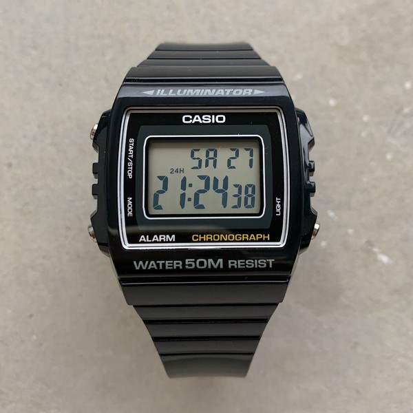 Часы Casio W-215h-1A - фото 1