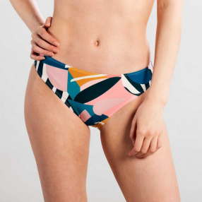 Купальник низ Dedicated Bikini Briefs Burgsvik Collage Leaves Pink