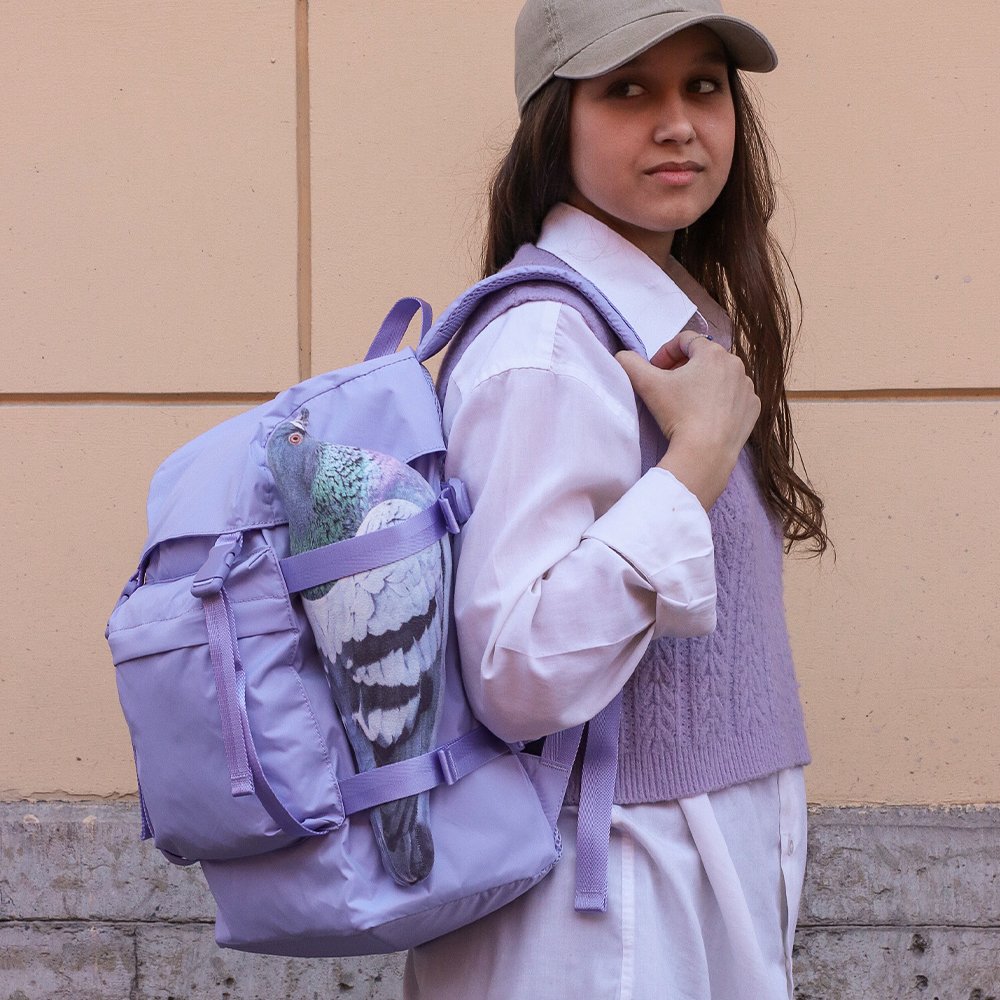 Рюкзак SHU лиловый - фото 3