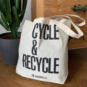 Шоппер CYCLE and RECYCLE