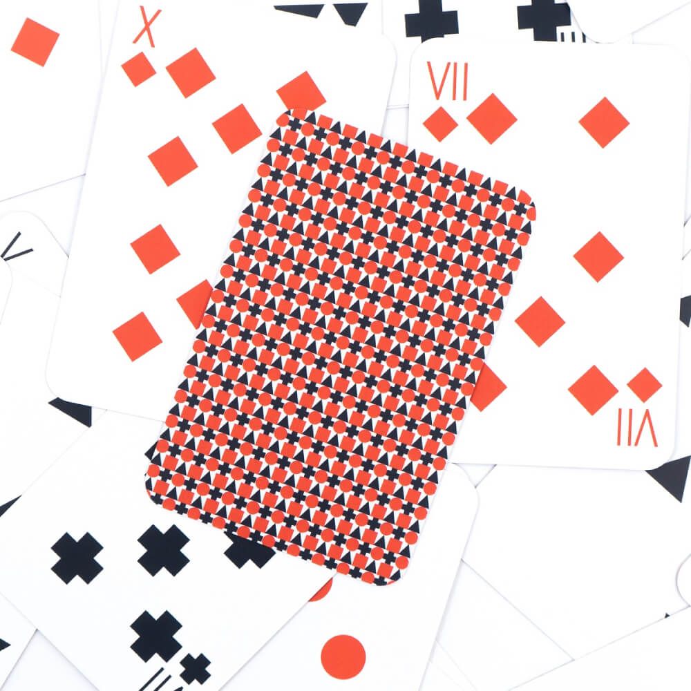 Супрематические игральные карты Авангард