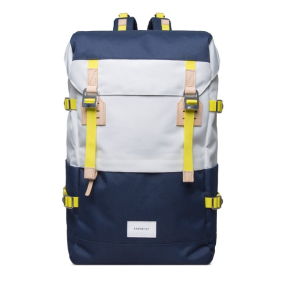 Рюкзак Sandqvist Harald Multi Off White-Blue