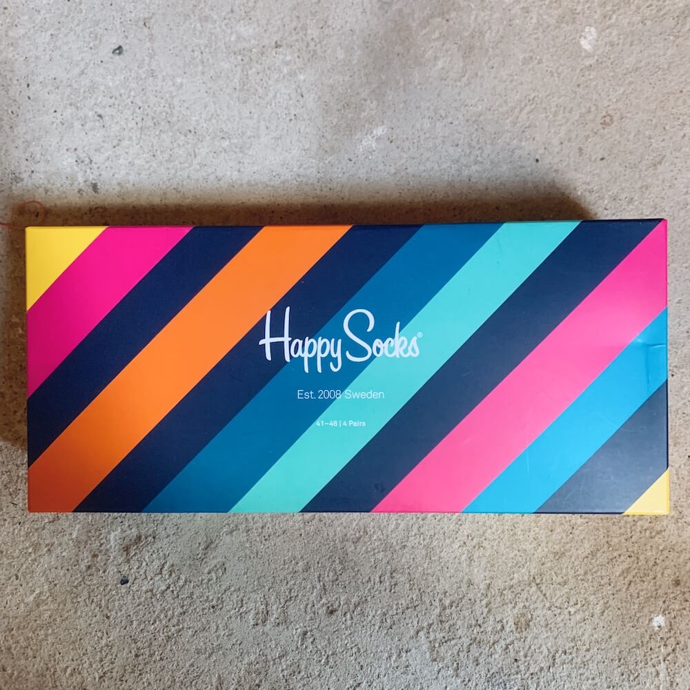 Носки Happy Socks подарочный набор Color Stripes размер 40-46 - фото 1