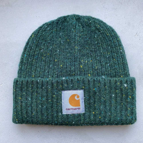 Шапка Carhartt WIP Anglistic Beanie - Bottle Green Heather