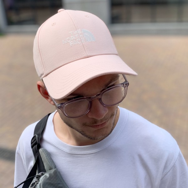 North face hat pink online