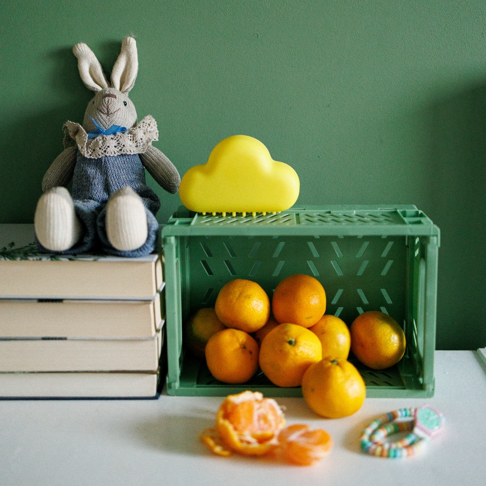 Пластиковые складные боксы 25х15 см (разные цвета) - фото 20