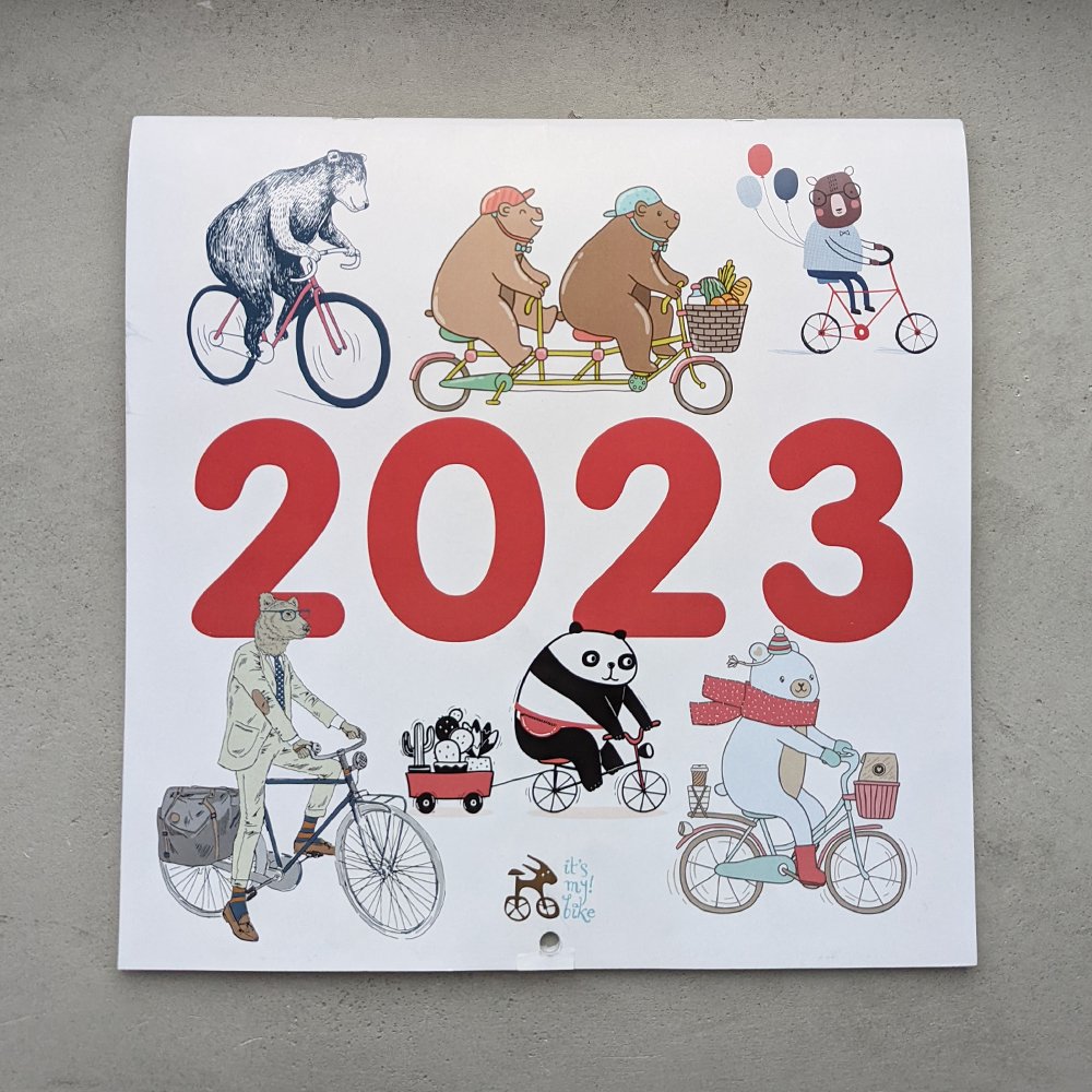Велокалендарь 2023 с медведями - фото 5