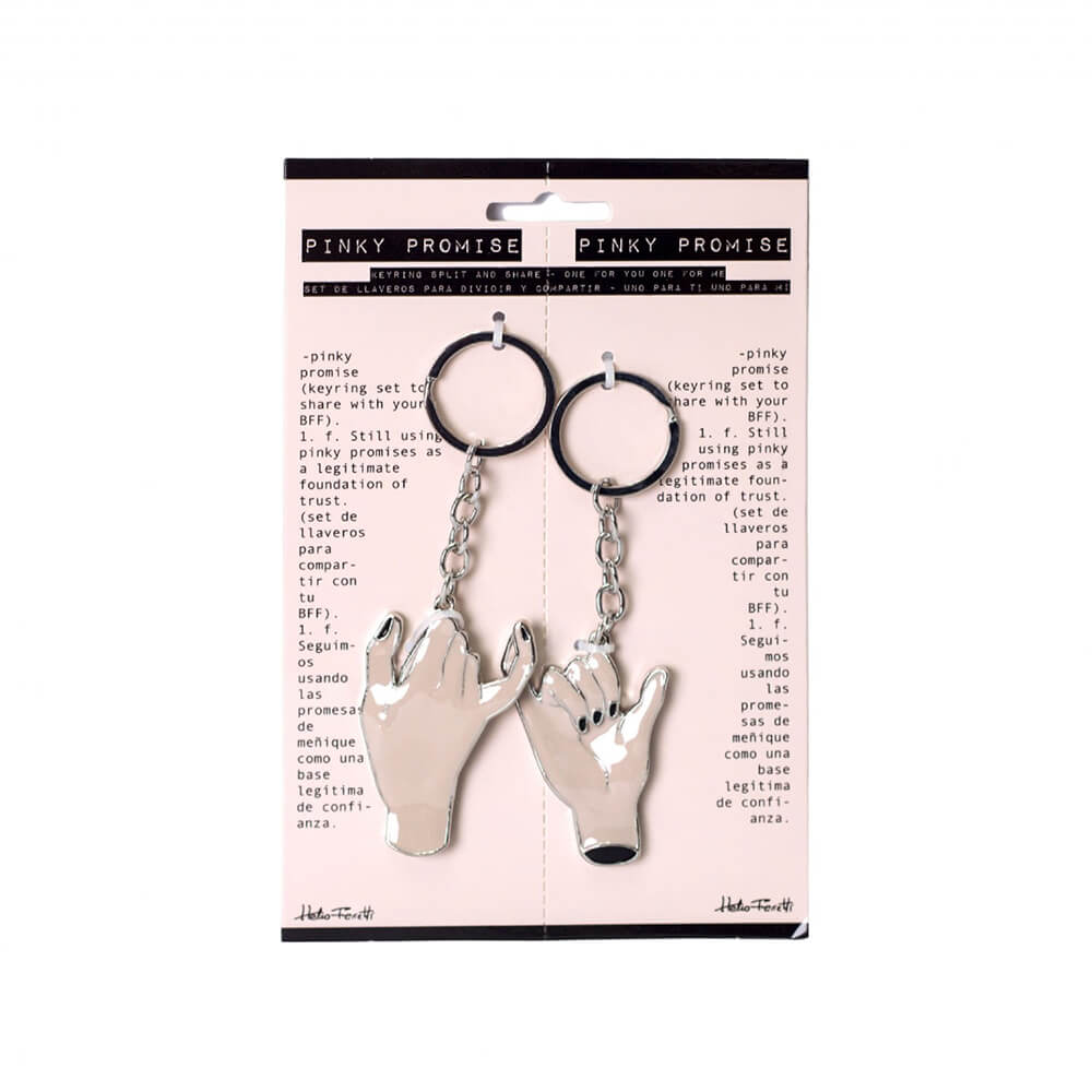 Пара брелоков на ключи Helio Ferretti PINKY PROMISE KEYCHAIN PAIR - фото 3