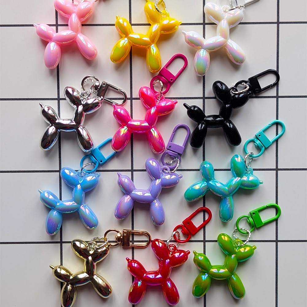Брелок с собачкой BALLOON DOG (разные цвета) - фото 3