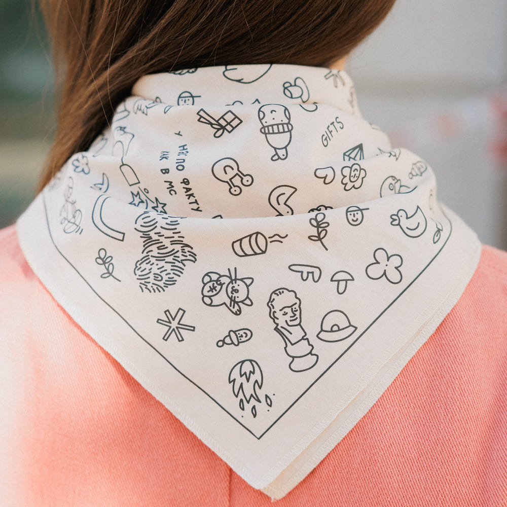 Платок-бандана Friend Function Фирменная