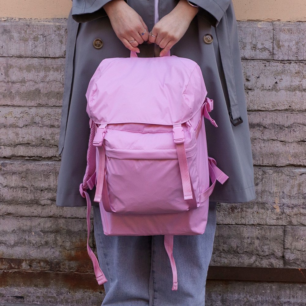 Рюкзак SHU розовый - фото 3