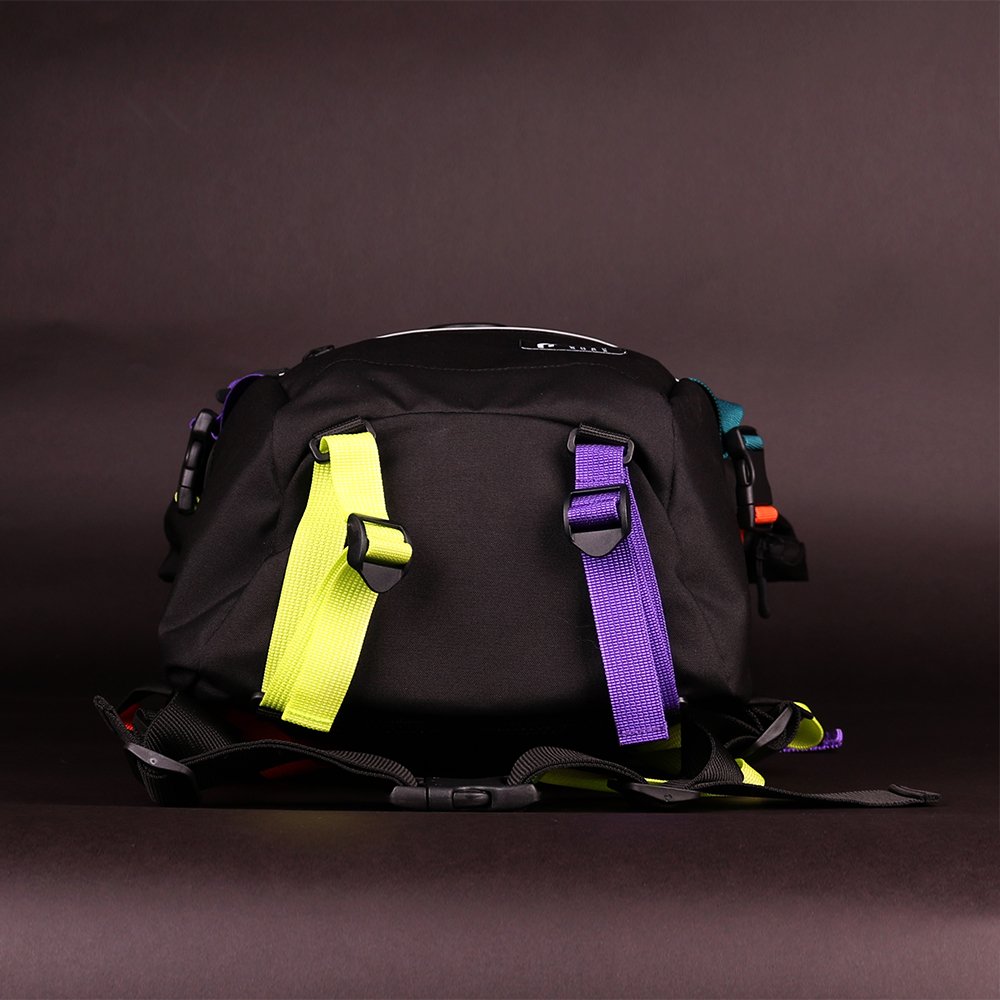 Рюкзак GO Technic Rolltop M черный-цветной - фото 6