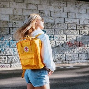 Рюкзак Fjallraven Kanken Warm Yellow (141)