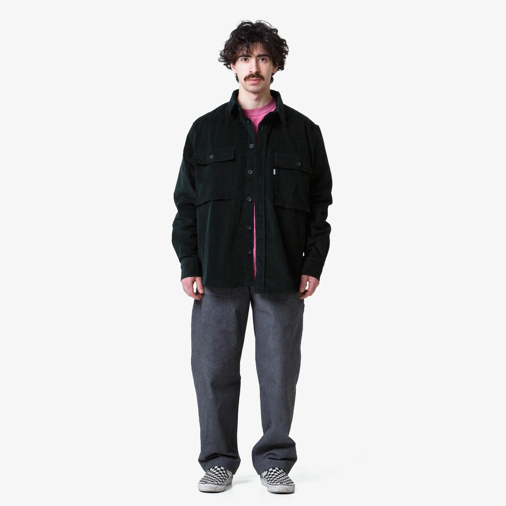 Рубашка МЕЧ MICRO CORD SHIRT Dark Green - фото 6