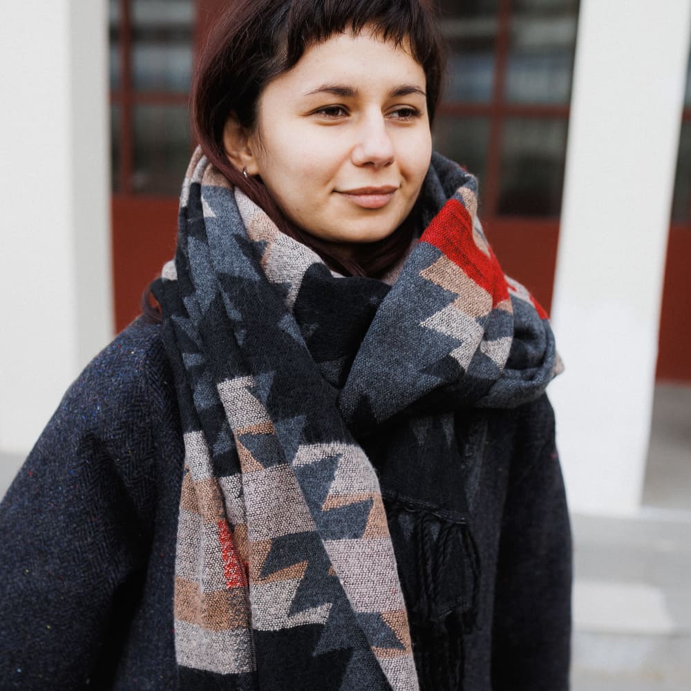 Непальский шарф Сурендра - фото 7