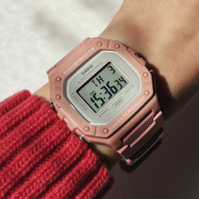 Часы Casio W-218HC-4A наручные часы casio w 215h 4a