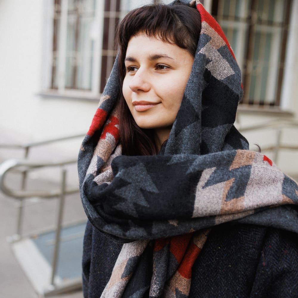 Непальский шарф Сурендра - фото 6