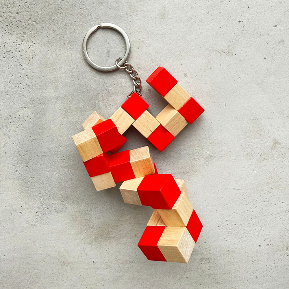 Брелок-кубик-головоломка Fridolin - фото 1