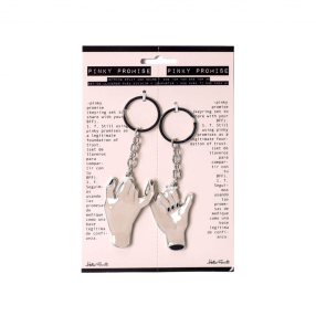 Пара брелоков на ключи Helio Ferretti PINKY PROMISE KEYCHAIN PAIR